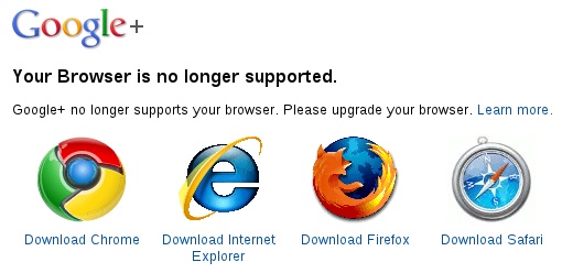 My browser coulda been a contender.